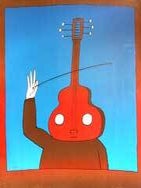 Item #09-0314 The Guitar as a Conductor. Jean-Michel Folon