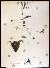 Item #09-0328 Silver Star. Jim Dine