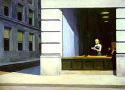 Item #09-0466 New York Office, 1962. [reproduction]. Edward Hopper