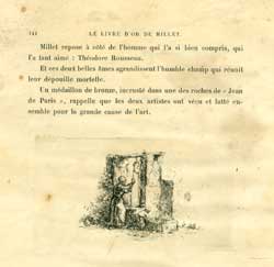 Item #09-0519 Le Livre d'Or de L'Angelus to Millet. Frédéric Jacque, Etcher.