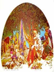 Item #09-0558 Lag B'omer Festival, Meron. (III, Ragoler quote). Albert Garvey