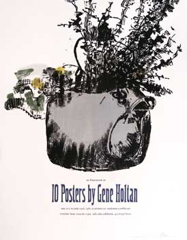 Item #10-0112 An Exhibition of 10 Posters by Gene Holtan. Gene Holtan