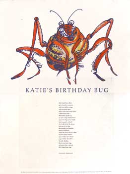 Item #10-0119 Katie's Birthday Bug. Gene Holtan, Timothy Sheehan, Gary Young, Felicia Rice