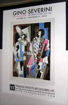 Item #10-0279 Gino Severini, Form and Color: The Graphic Works 1909-1965, October 26-November 25,...
