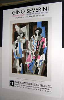 Item #10-0279 Gino Severini, Form and Color: The Graphic Works 1909-1965, October 26-November 25, 2006. Featuring Les Arlequins. Gino Severini.