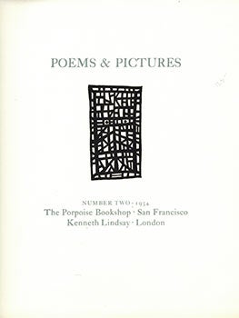 Item #11-0119 Poems & Pictures. Number Two. Limited Edition on rag paper. Robert Duncan, James...