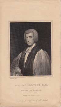 Item #11-0166 Beilby Porteus (1731-1809), Bishop of London. T. A. Dean, after Henry Edridge