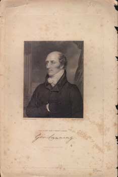 Item #11-0261 George Canning. William Holl, after Thomas Stewardson