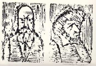 Item #11-0330 Sigmund Freud and Alfred Tennyson. Mark Luca