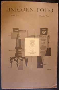 Item #11-0459 Unicorn Folio, Series 2, No. 2. Langston Hughes