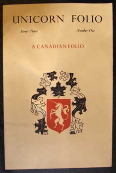 Item #11-0462 Unicorn Folio, Series 3, No. 1. A Canadian Portfolio. Margaret Atwood