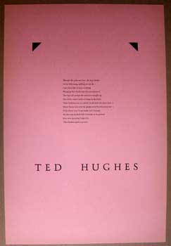 Item #11-0493 Though the pubs are shut. Ted Hughes