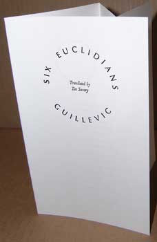Item #11-0527 Six Euclidians. Guillevic