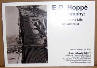 Item #11-0587 E. O. Hoppé Photography: A Year in the Life of Australia. Collectors' List No....