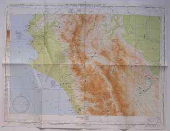 USAF Aeronautical Chart and Information Service - Map of Aguja Point, Ecuador-Peru