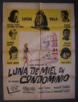 Item #11-0793 Luna de Miel en Condominio. Columbia Pictures
