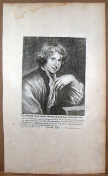 Item #11-0938 Anthoine Van Dyck, Chevallier du Roy d'Angleterre. Paul Pontius, after Van Dyck