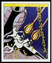 Item #11-1011 "The Enemy Would Have Been Warned" from As I Opened Fire. Roy Lichtenstein