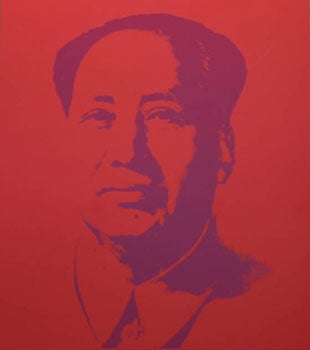 Item #11-1067 Mao in Red. Andy Warhol, After
