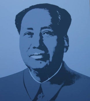 Item #11-1070 Mao in Blue. Andy Warhol, After
