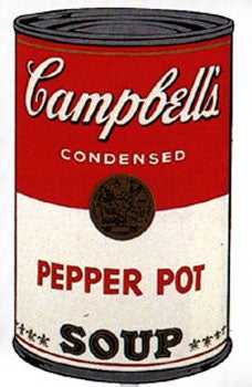 Item #11-1079 Campbell's Soup I 1968. Pepper Pot. Andy Warhol, After