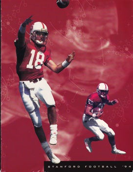 Item #11-1111 1994 Stanford University Football Media Guide. Gary Migdol