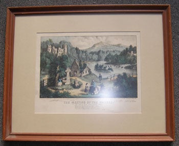 Currier & Ives - The Meeting of the Waters in the Vale of Avoca, County Wicklow, Ireland
