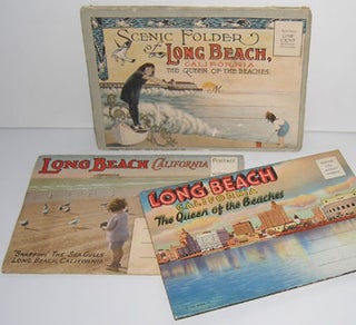 Item #12-0062 Souvenir Folders of Long Beach, California, Queen of the Beaches. etc Pacific...