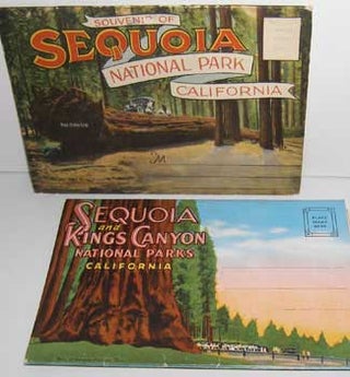 Item #12-0069 Souvenir Folders of Sequoia and Kings Canyon National Parks, California. E C. Kropp...
