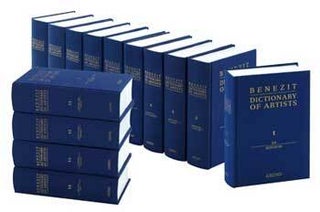 Item #12-0083 Dictionary of Artists. Emmanuel Bénézit
