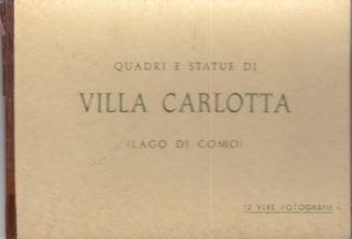 Item #12-0097 Quadri e Statue di Villa Carlotta (Lago di Como): 12 Vere Fotografie. Ediz....