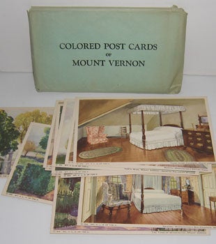 Item #12-0108 Colored Post Cards of Mount Vernon