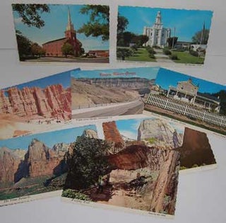 Item #12-0123 Eight Beautiful Utah Postcards. Dexter Press, N. Y. West Nyack