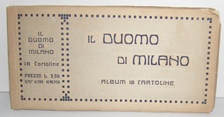 Item #12-0129 Il Duomo di Milano: Album 18 Cartoline. Il Duomo di Milano