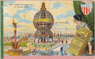 Item #12-0206 Maizena Advertising Postcard for Welt Ausstellung 1904, St. Louis, U.S.A. National...