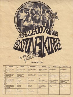 Item #12-0243 Commander Cody. Keystone Korner, Calif San Francisco