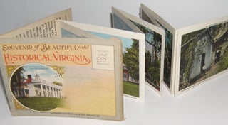 Item #12-0265 Souvenir of Beautiful and Historical Virginia. Joseph Kaufmann, Curt Teich, Co, Ill...