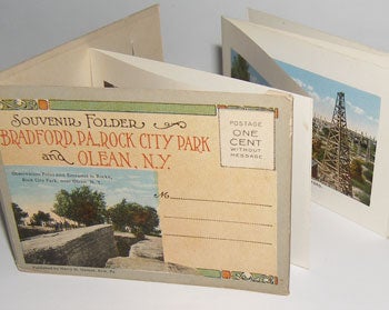 Harry H. Hamm (Erie, Pa.) - Souvenir Folder of Bradford, Pa. , Rock City Park and Olean, N.Y.