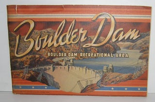 Item #12-0279 Boulder Dam and the Boulder Dam Recreational Area. Desert Souvenir Supply, Nev...