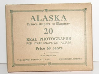 Item #12-0288 Alaska: Prince Rupoert to Skauay. 20 Real Photographs for Your Snapshot Album....