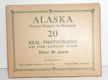 Item #12-0288 Alaska: Prince Rupoert to Skauay. 20 Real Photographs for Your Snapshot Album. Gowen Sutton Co, B. C. Vancouver.