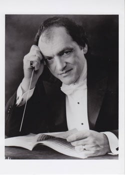 Item #12-0365 Conductor John DeMain. San Francisco Opera