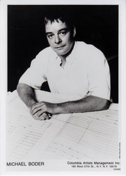 Item #12-0370 Conductor Michael Boder. San Francisco Opera