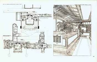 Item #12-0507 Dwelling for Mr. and Mrs. Avery Coonley. Ground Plan and entrance alcove....