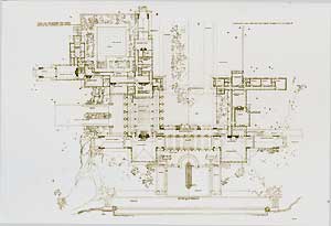 Item #12-0526 Design for summer residence of Harold McCormick at Lake Forest, Illinois. Ground...