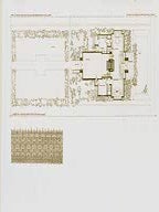 Item #12-0528 Atelier in concrete for Richard Bock, sculptor, Oak Park, Illinois. Ground plan,...