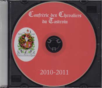 Item #12-0556 Confrérie des Chevaliers du Tastevin, 2010-2011 [electronic file]. Confrérie des Chevaliers du Tastevin.