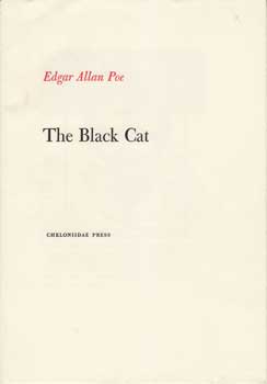 Item #12-0609 Prospectus for "The Black Cat" Edgar Allan Poe, Alan James Robinson