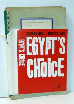 Broun, Daniel - Egypt's Choice