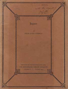 Campbell, Oscar James - Jaques